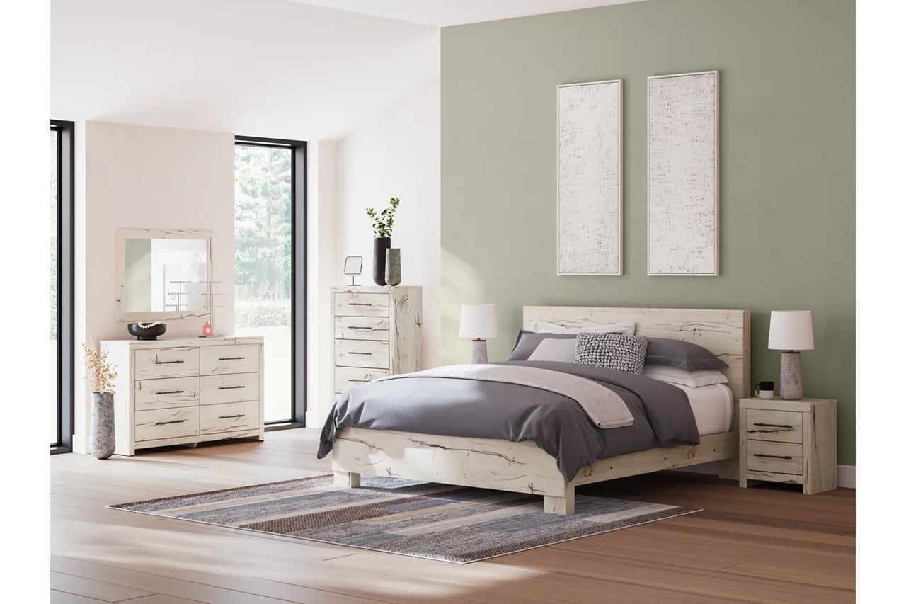 Lawroy King Panel Bed In Light Natural B2310B10