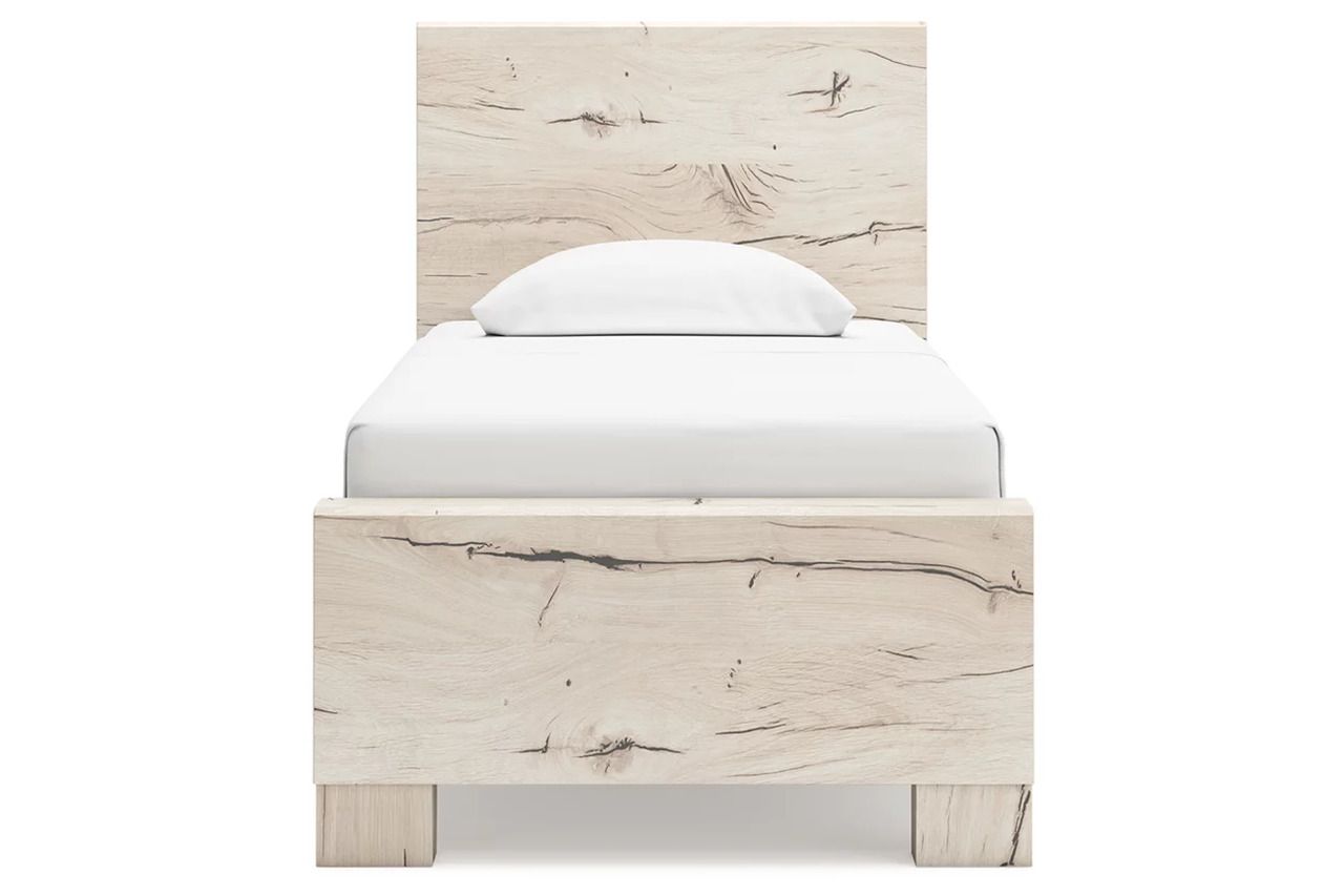 Lawroy Twin Panel Bed In Light Natural B2310B15