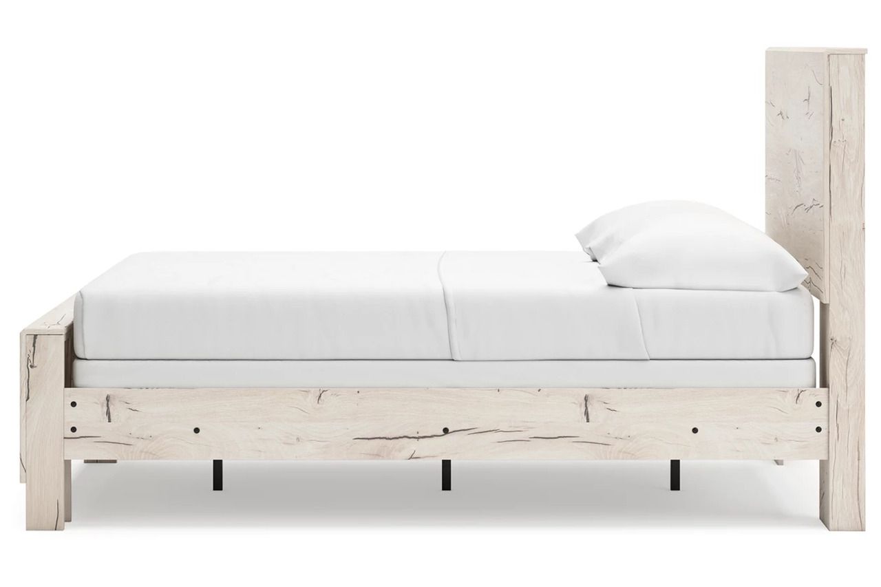 Lawroy Full Panel Bed In Light Natural B2310B16
