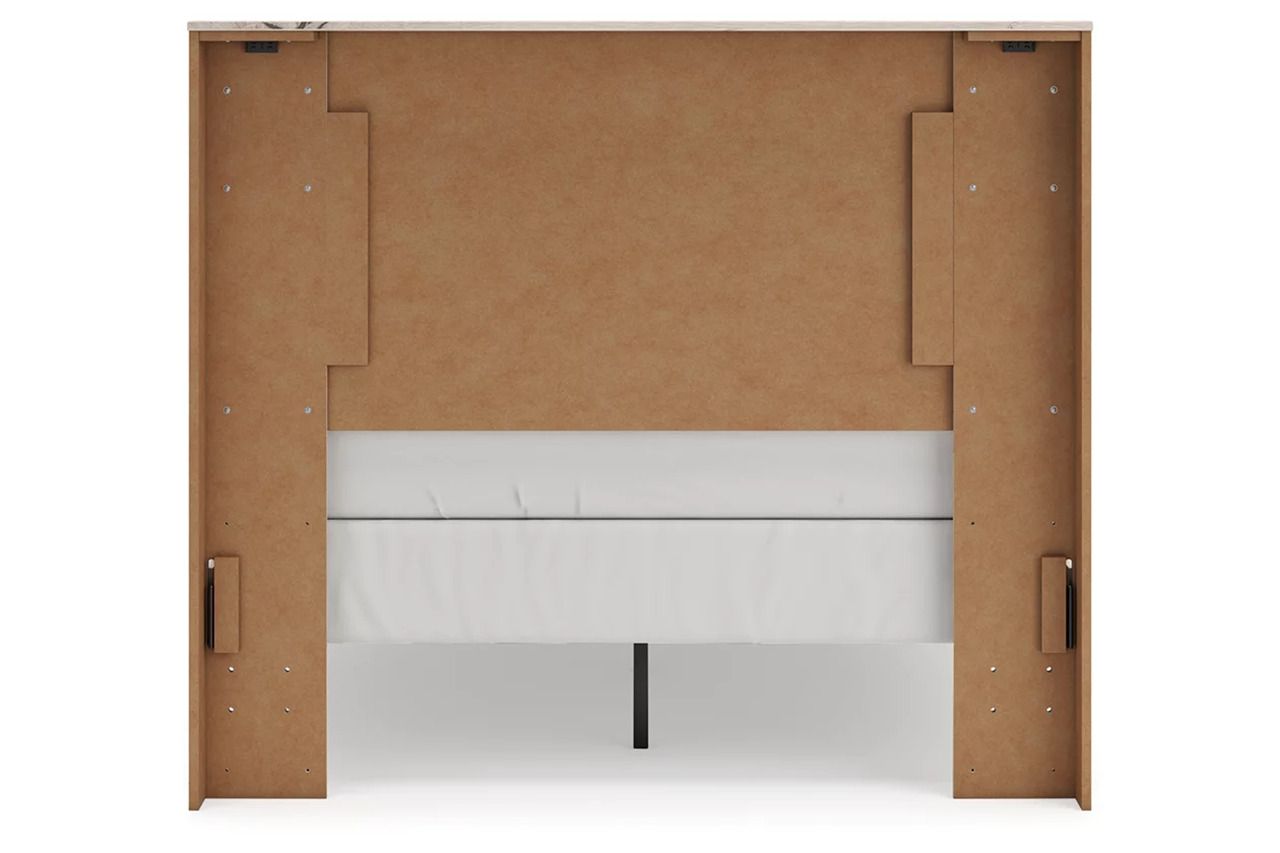 Lawroy Full Panel Bed In Light Natural B2310B16