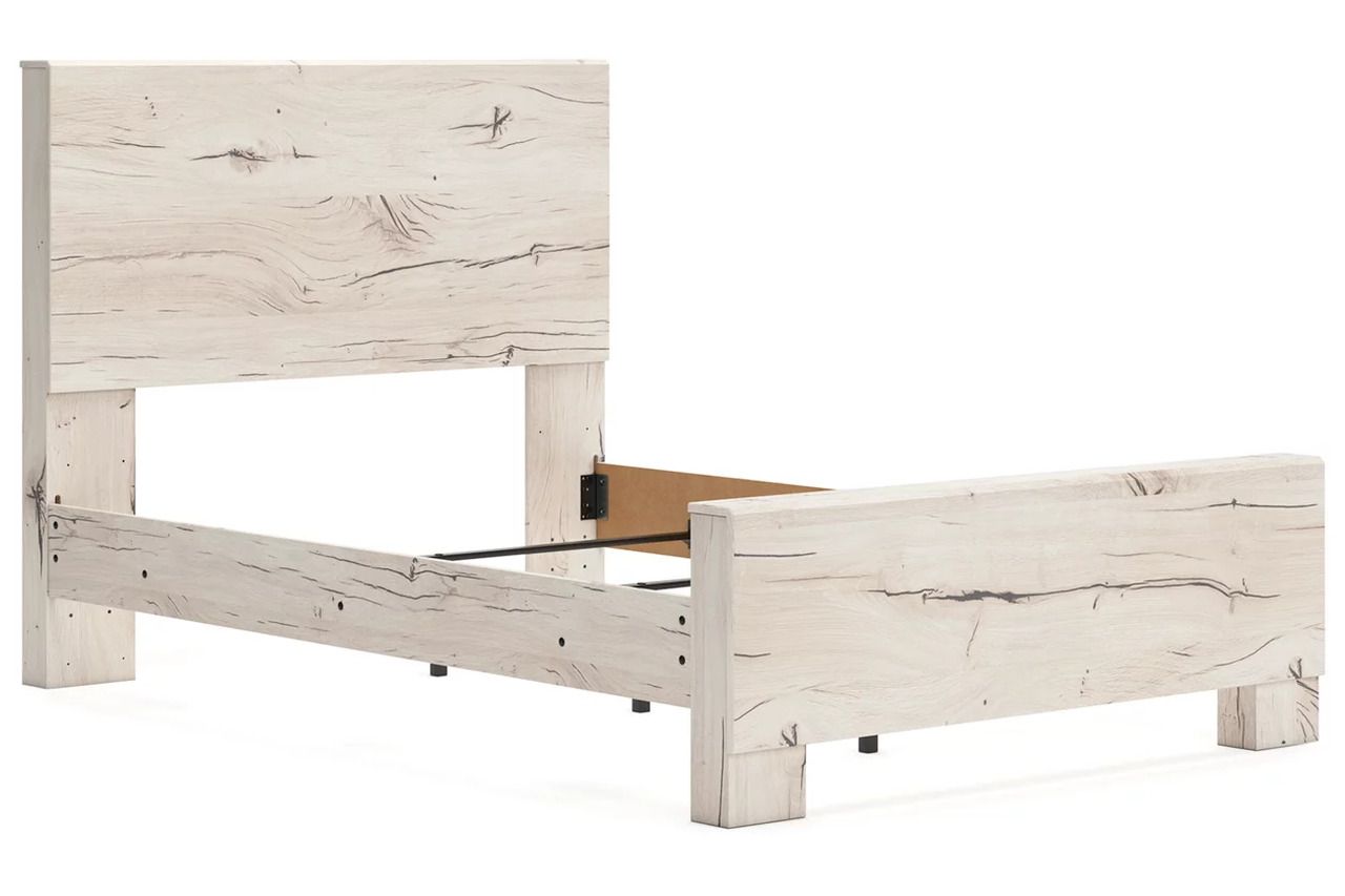 Lawroy Full Panel Bed In Light Natural B2310B16