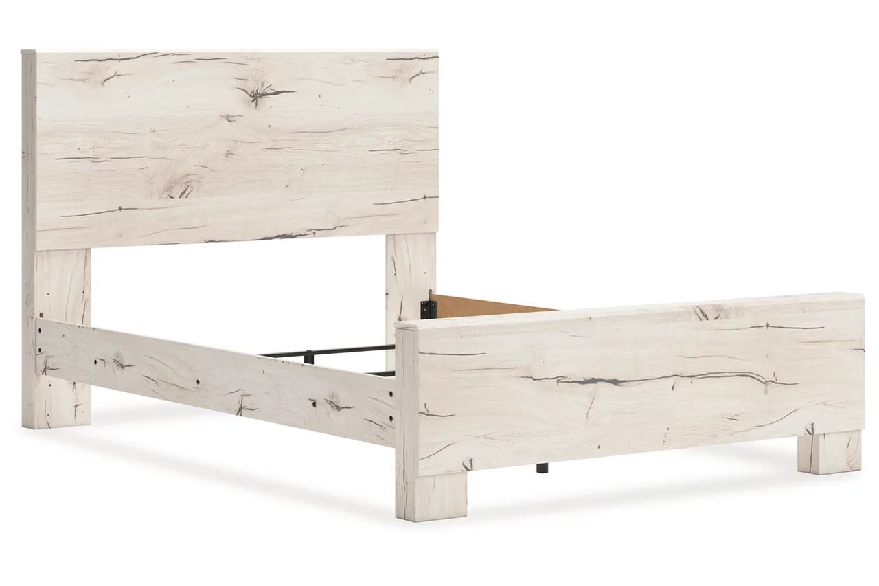 Lawroy Queen Panel Bed In Light Natural B2310B2