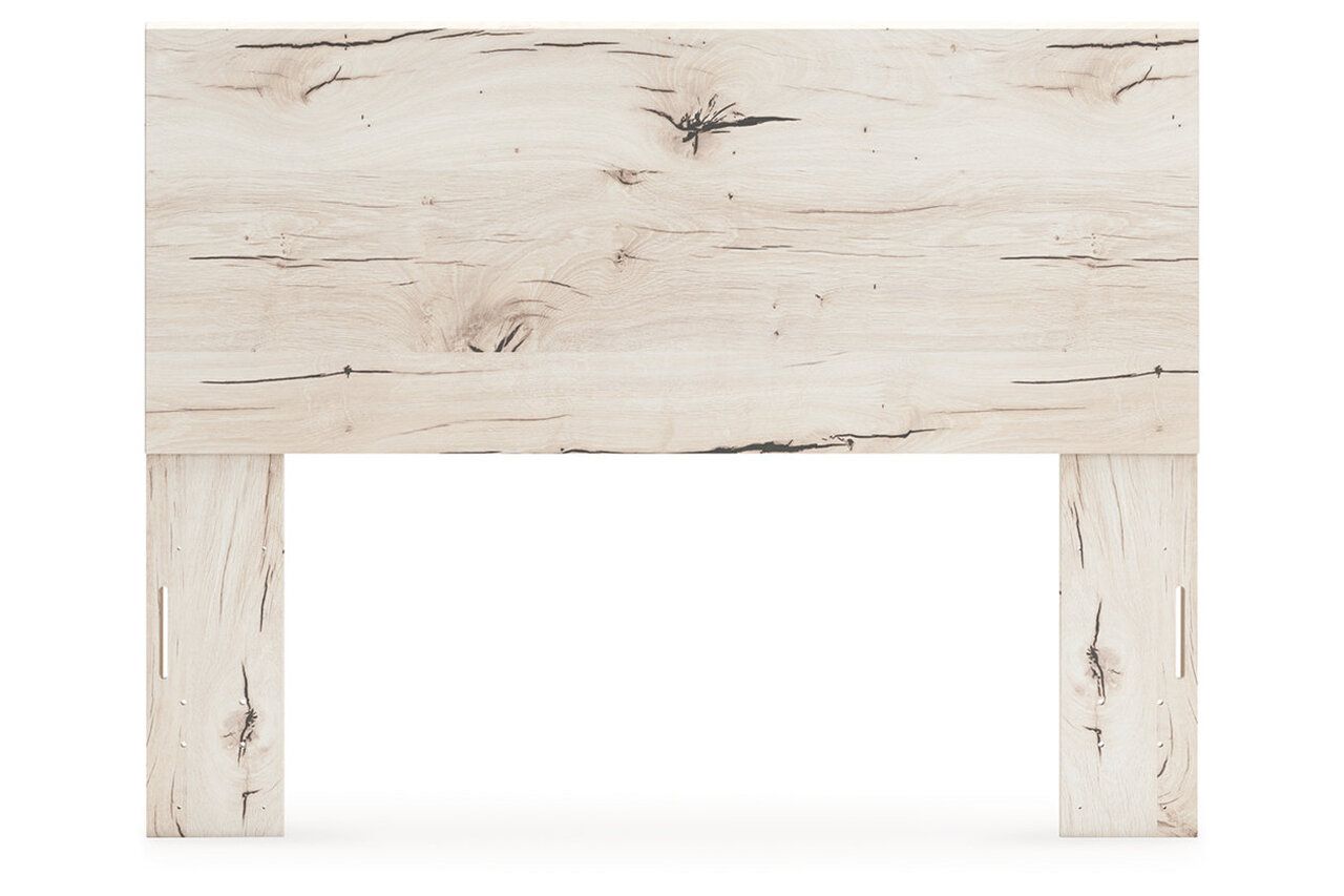 Lawroy Queen Panel Bed with Storage In Light Natural B2310B8