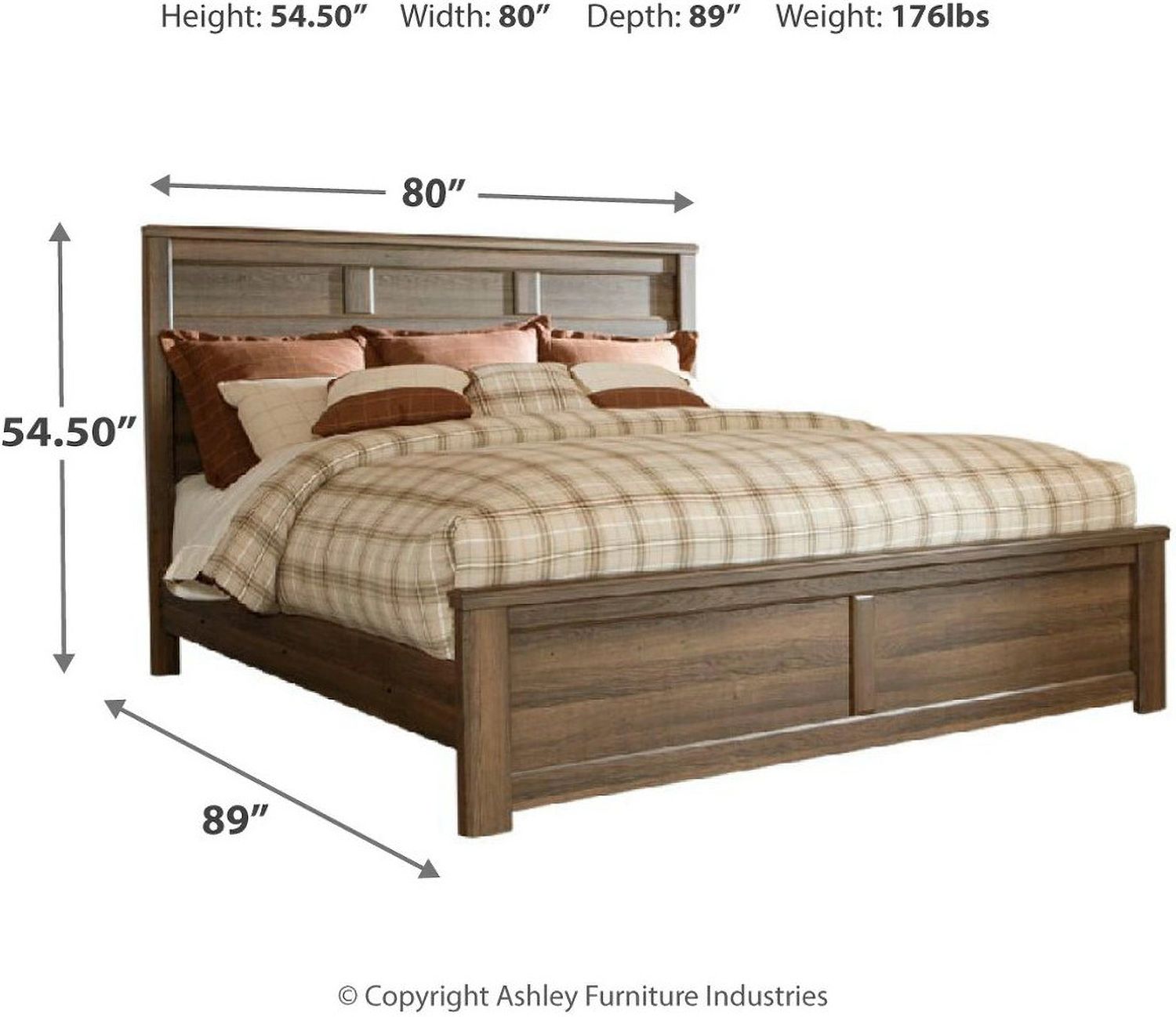 Juararo King Panel Bed B251B9