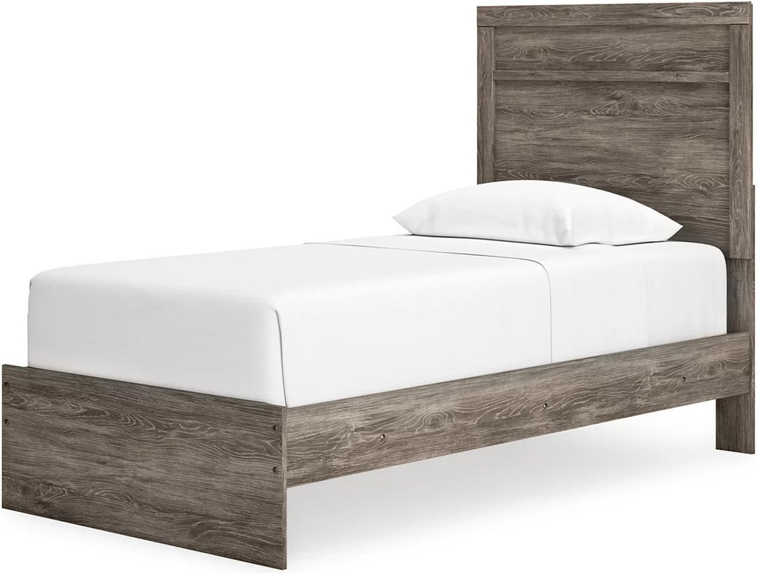 Ralinksi Twin Panel Bed In Gray B2587B11