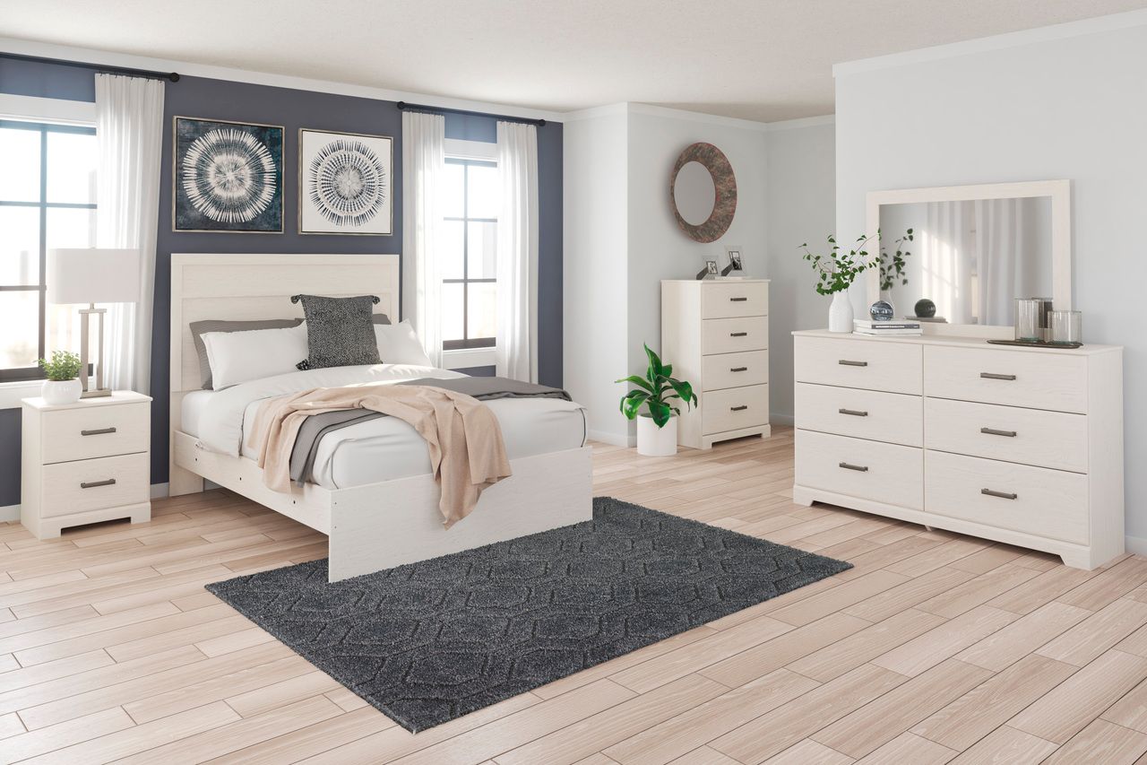 Stelsie White Dresser B258831