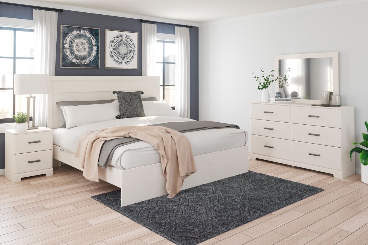 Stelsie White Dresser B258831
