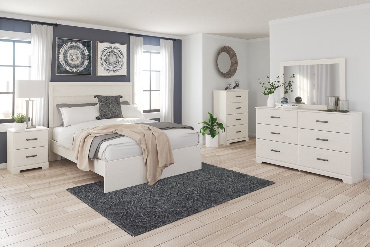 Stelsie White Bedroom Mirror B258836