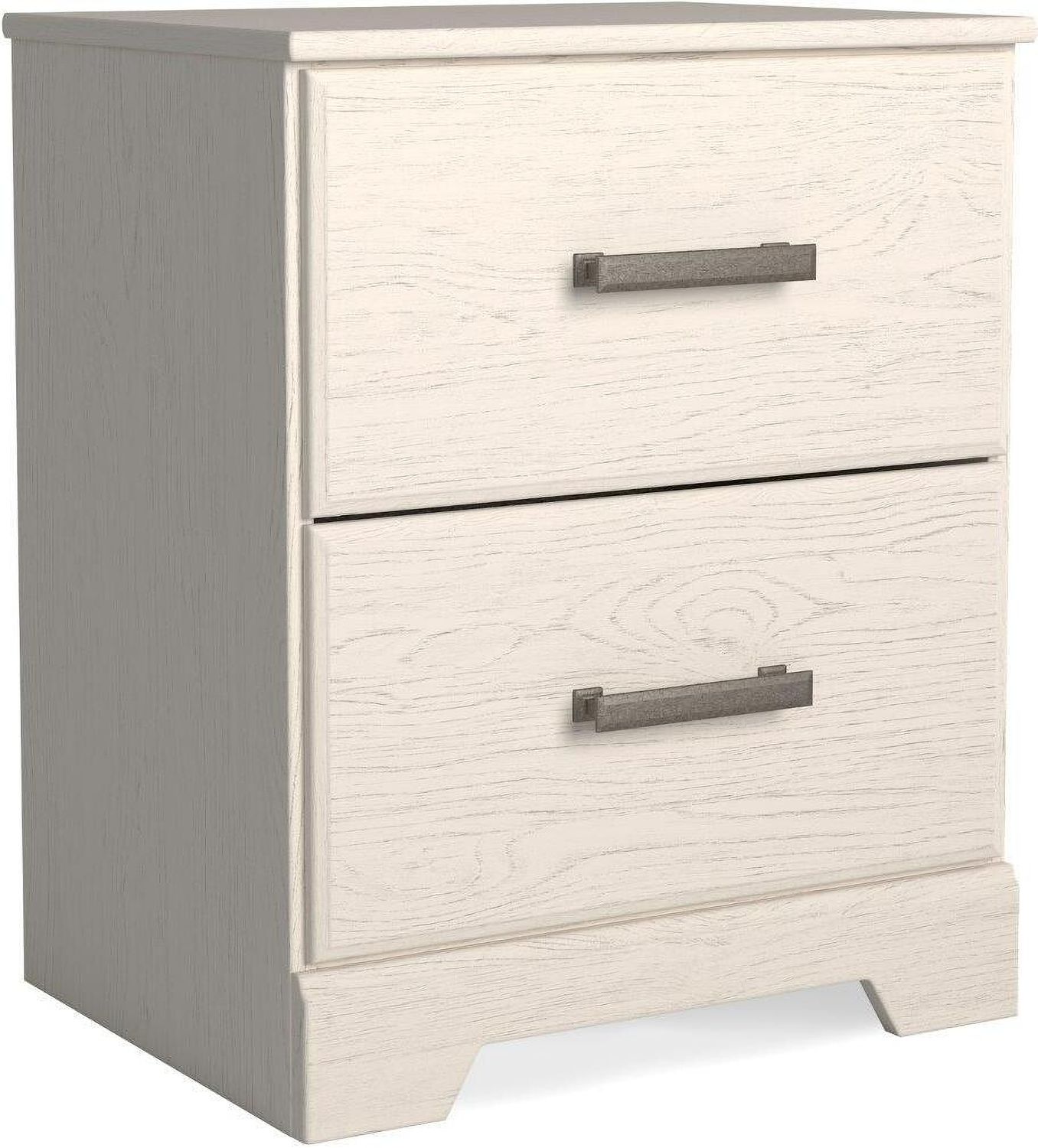 Stelsie White Two Drawer Night Stand B258892