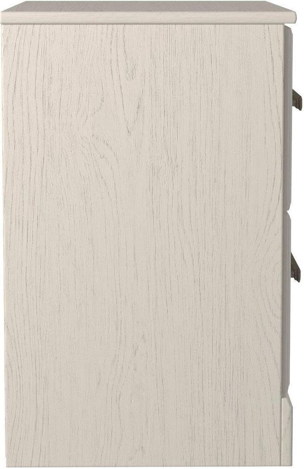 Stelsie White Two Drawer Night Stand B258892