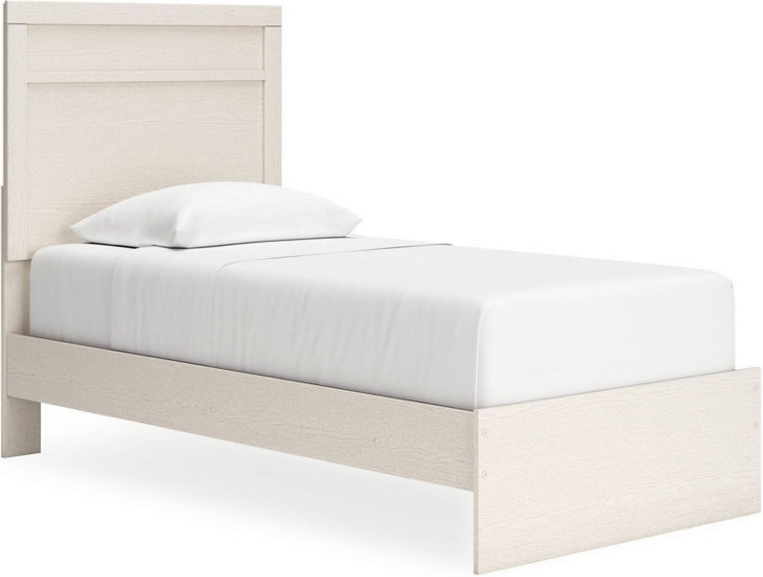 Stelsie Twin Panel Bed In White B2588B12