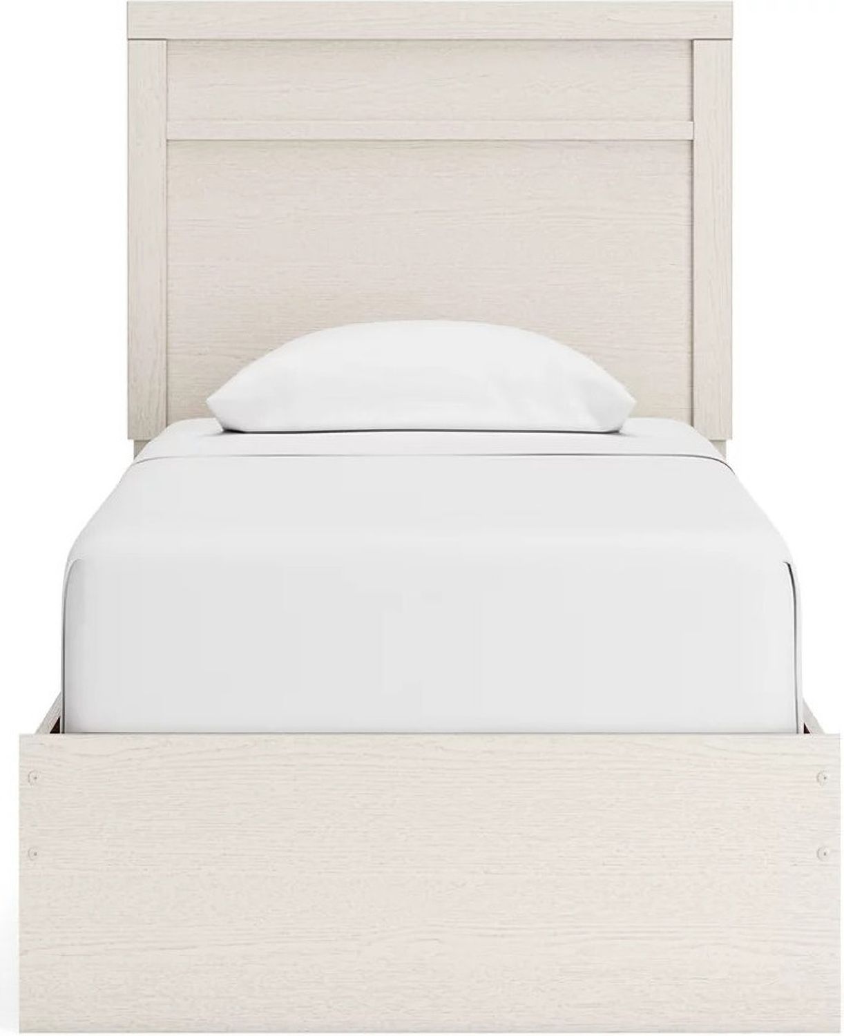 Stelsie Twin Panel Bed In White B2588B12
