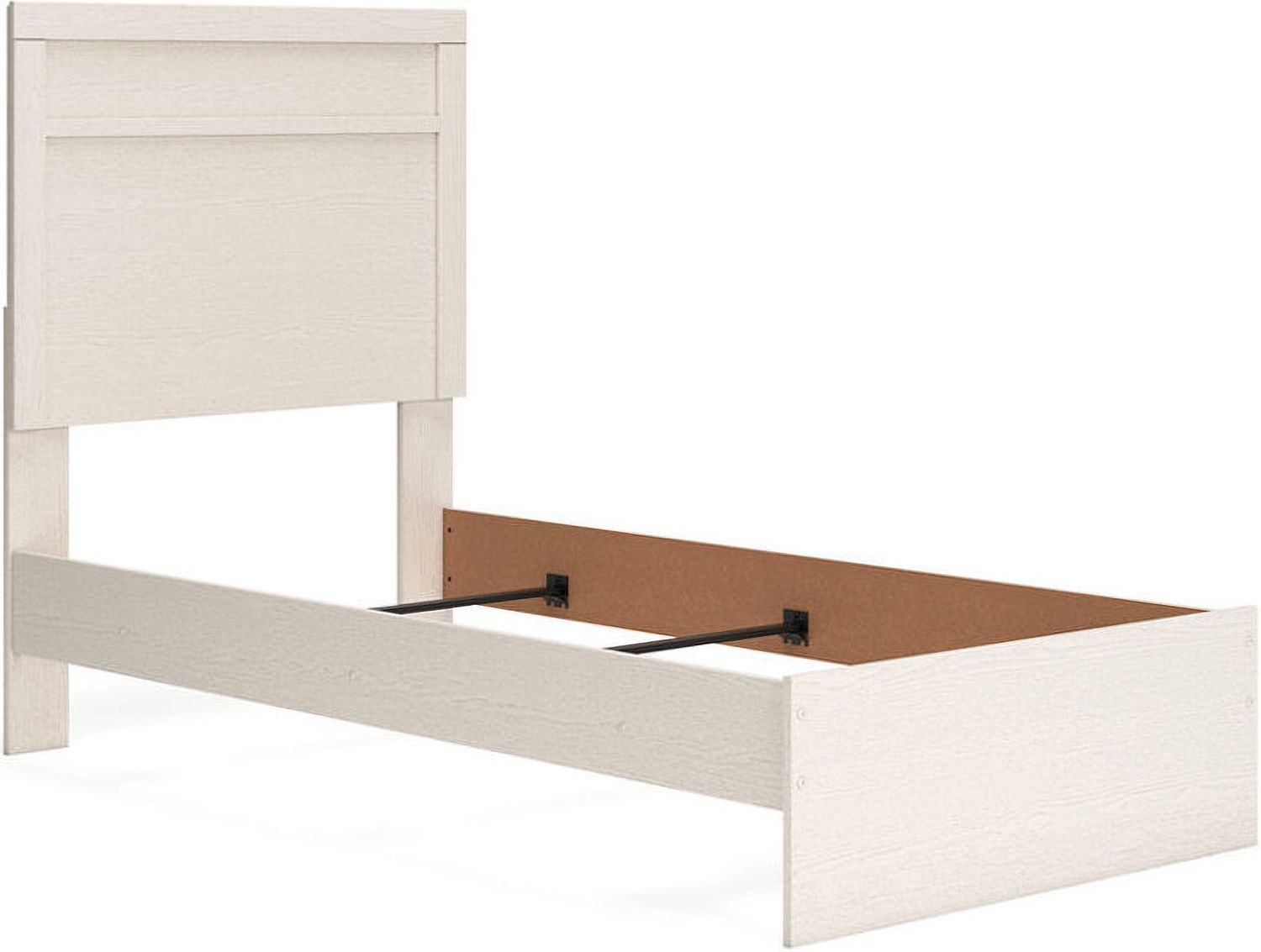 Stelsie Twin Panel Bed In White B2588B12