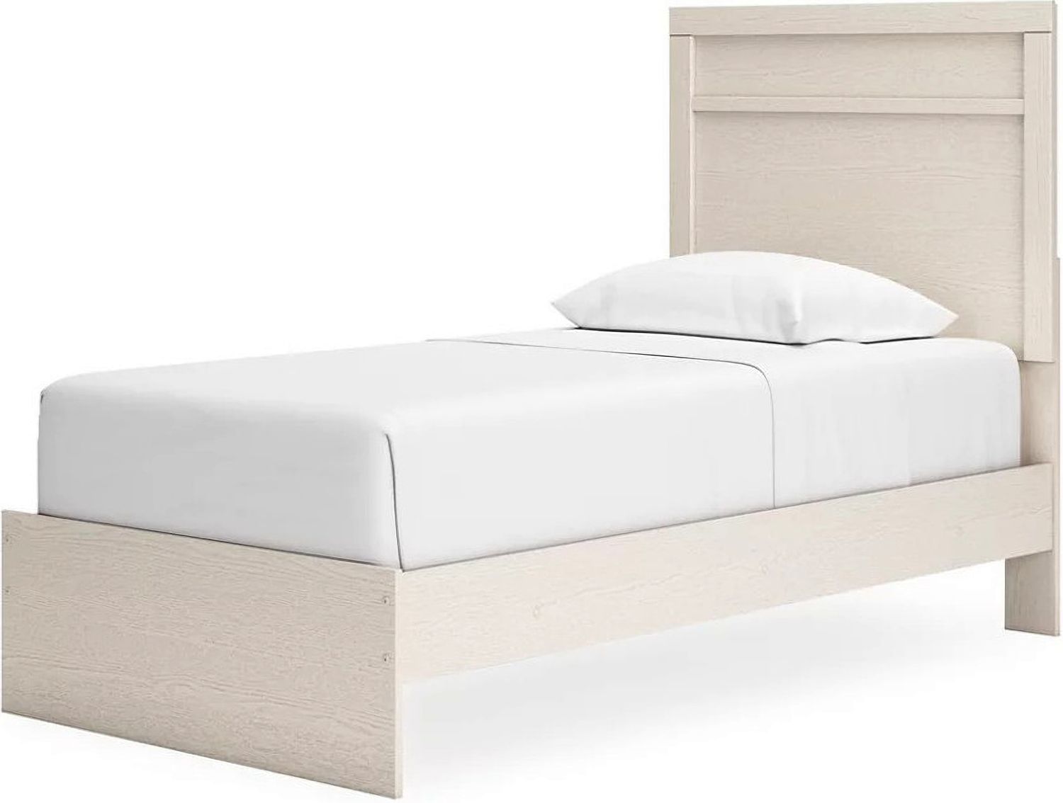 Stelsie Twin Panel Bed In White B2588B12