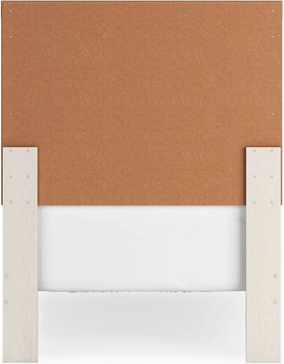 Stelsie Twin Panel Bed In White B2588B12