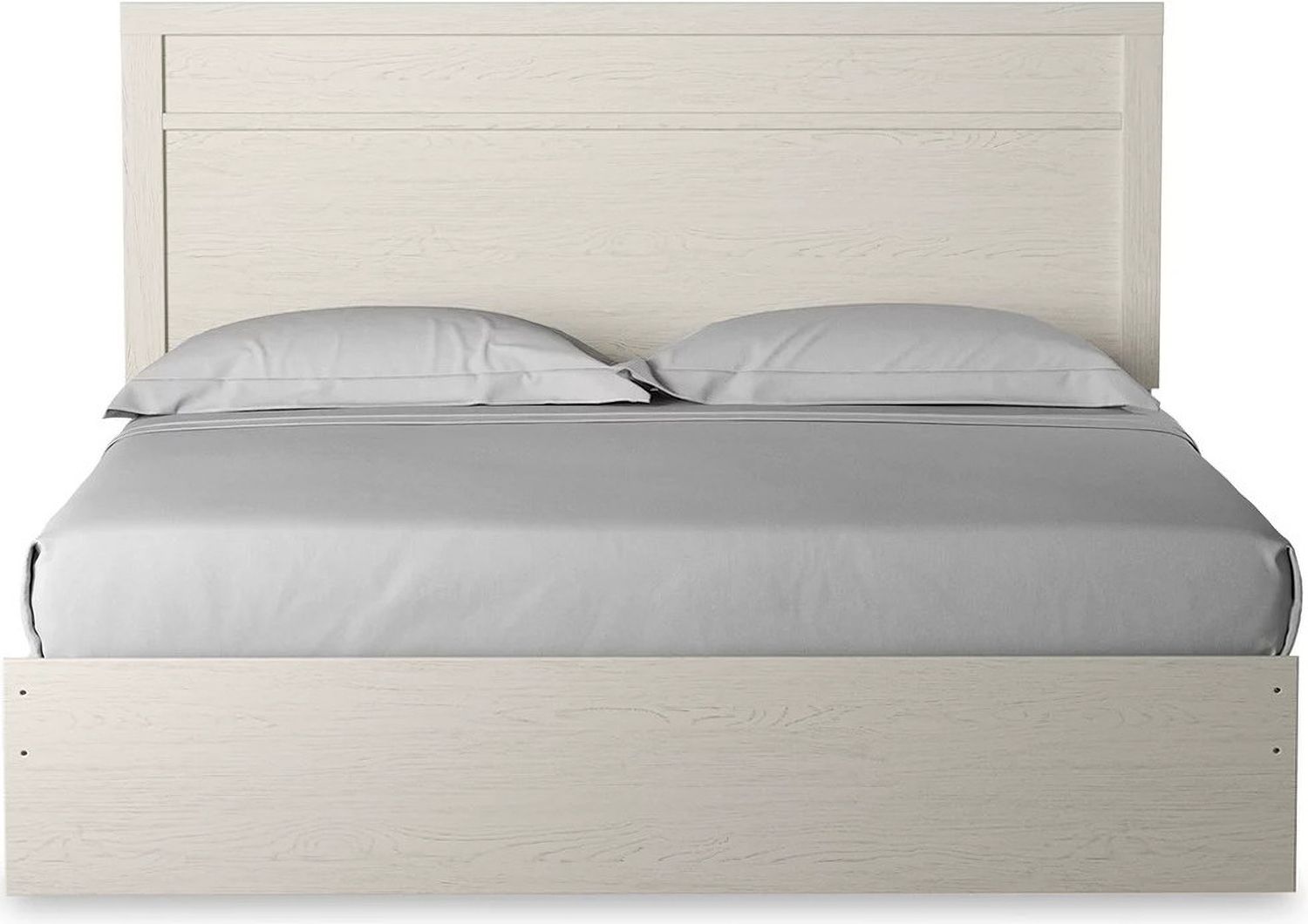 Stelsie White King Panel Bed B2588B3