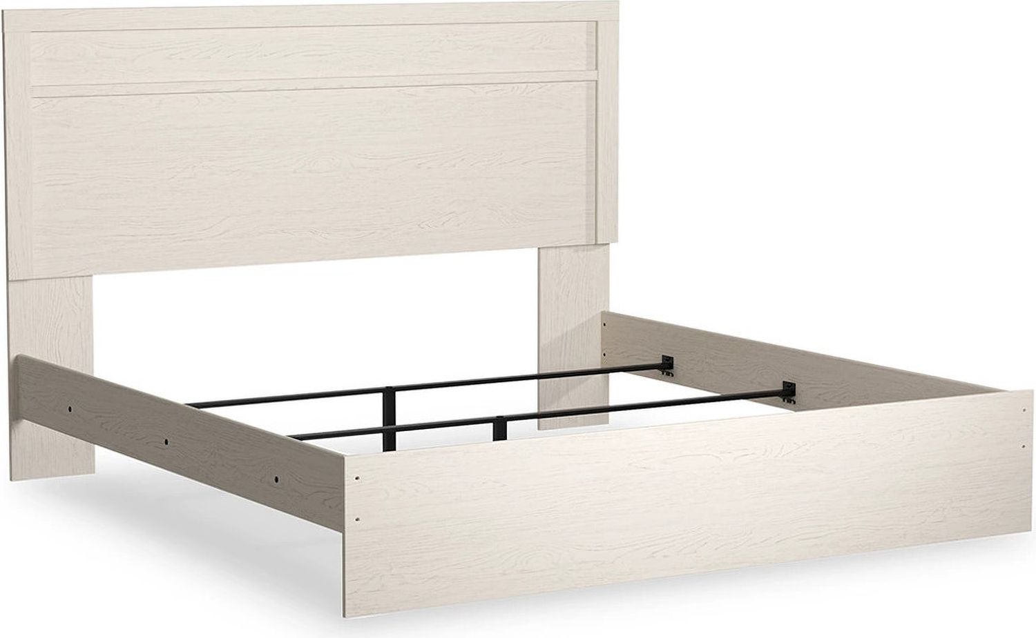 Stelsie White King Panel Bed B2588B3