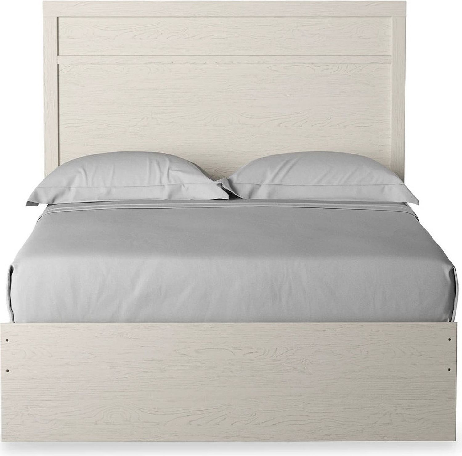 Stelsie White Full Panel Bed B2588B4