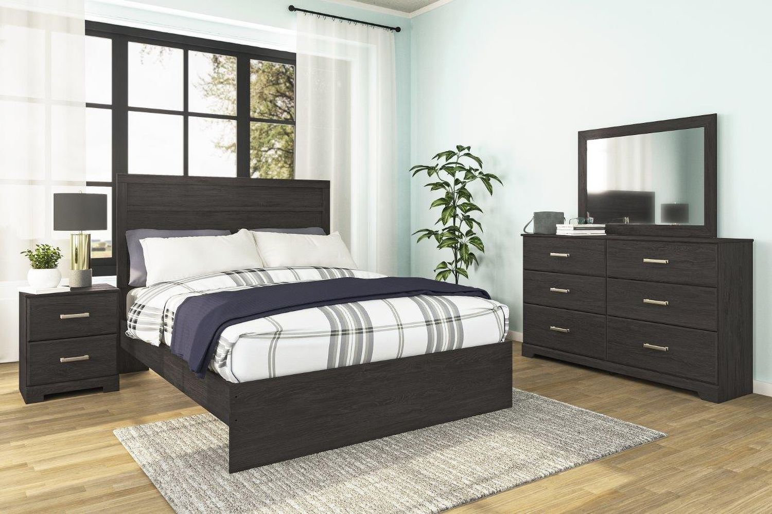 Belachime Black Dresser B258931