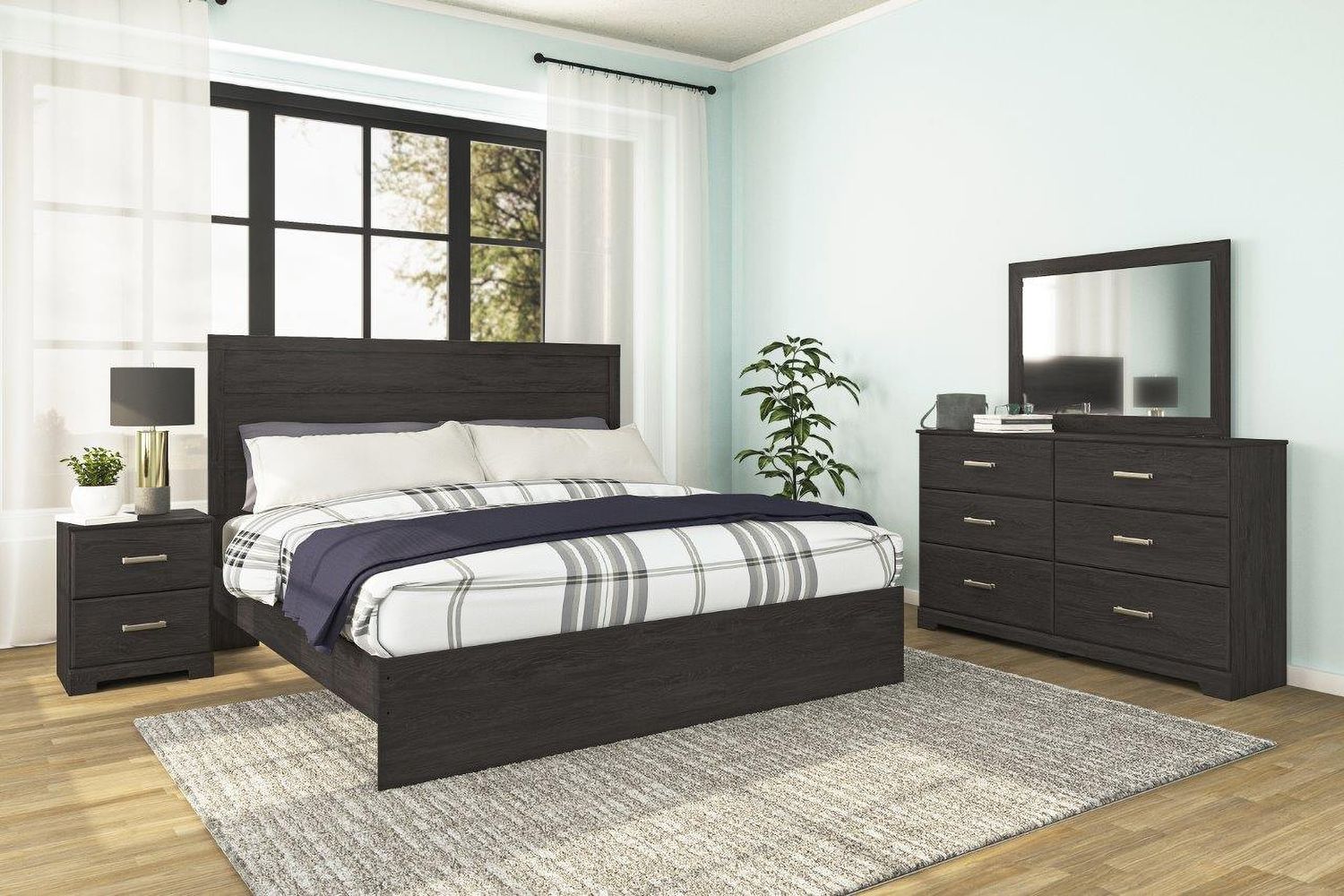 Belachime Black Dresser B258931