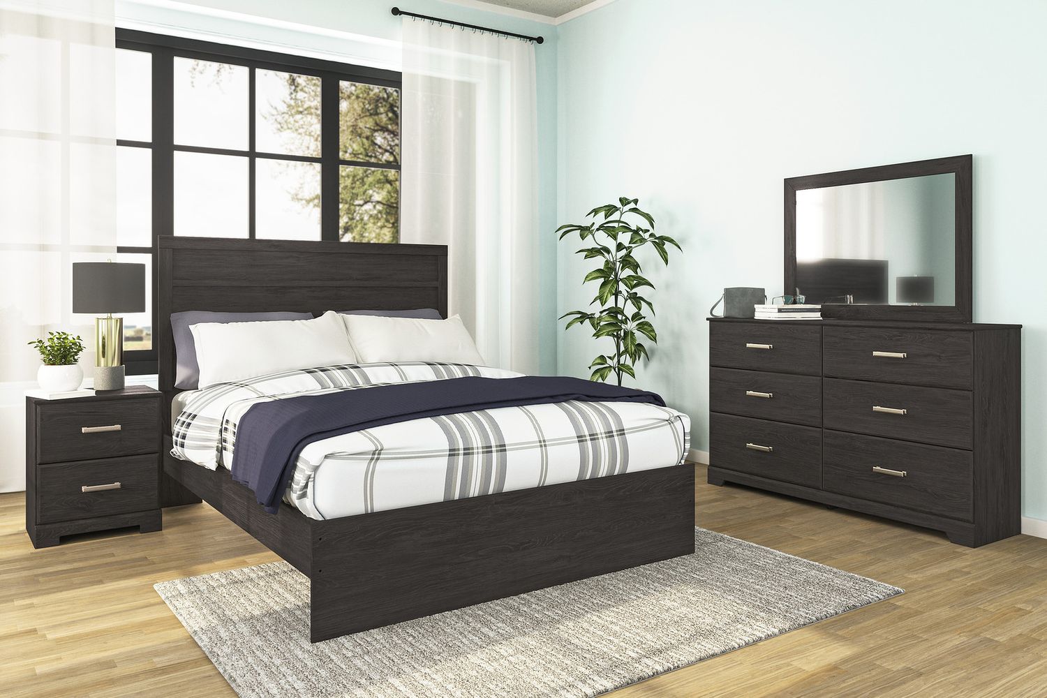 Belachime Black Dresser B258931