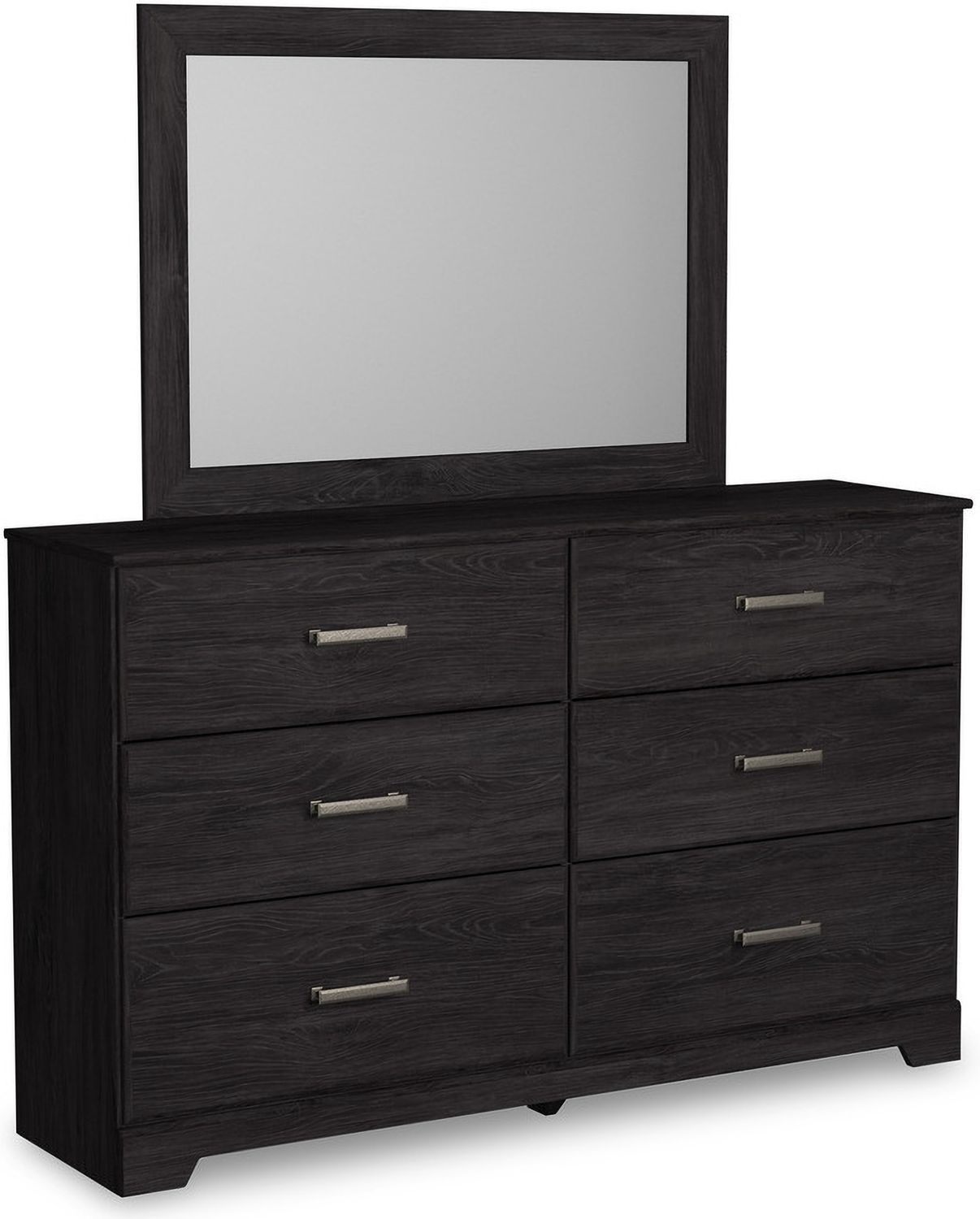 Belachime Black Bedroom Mirror B258936