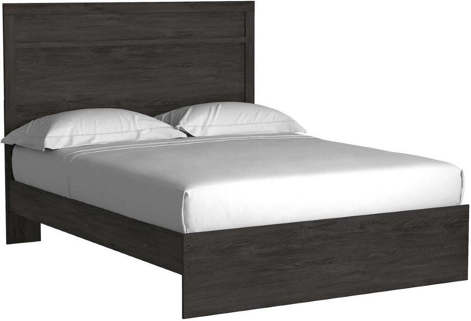 Belachime Black Queen Panel Bed B2589B2