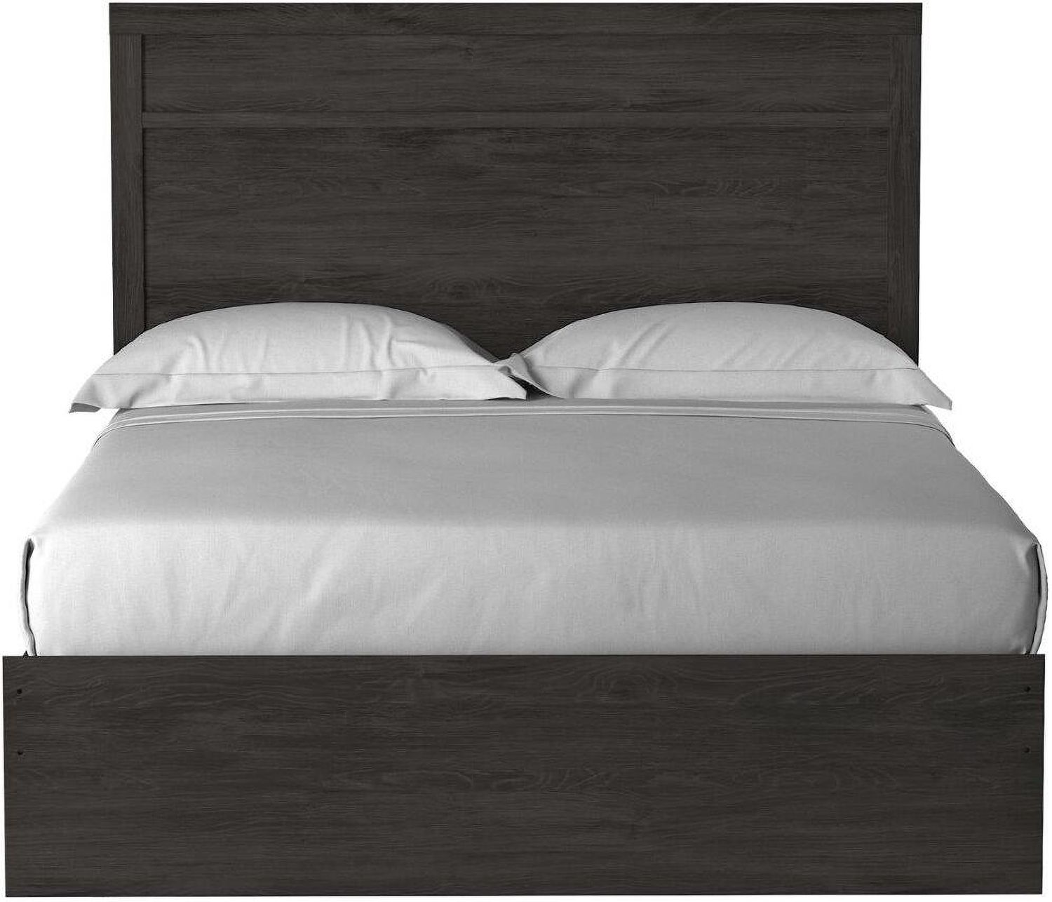 Belachime Black Queen Panel Bed B2589B2