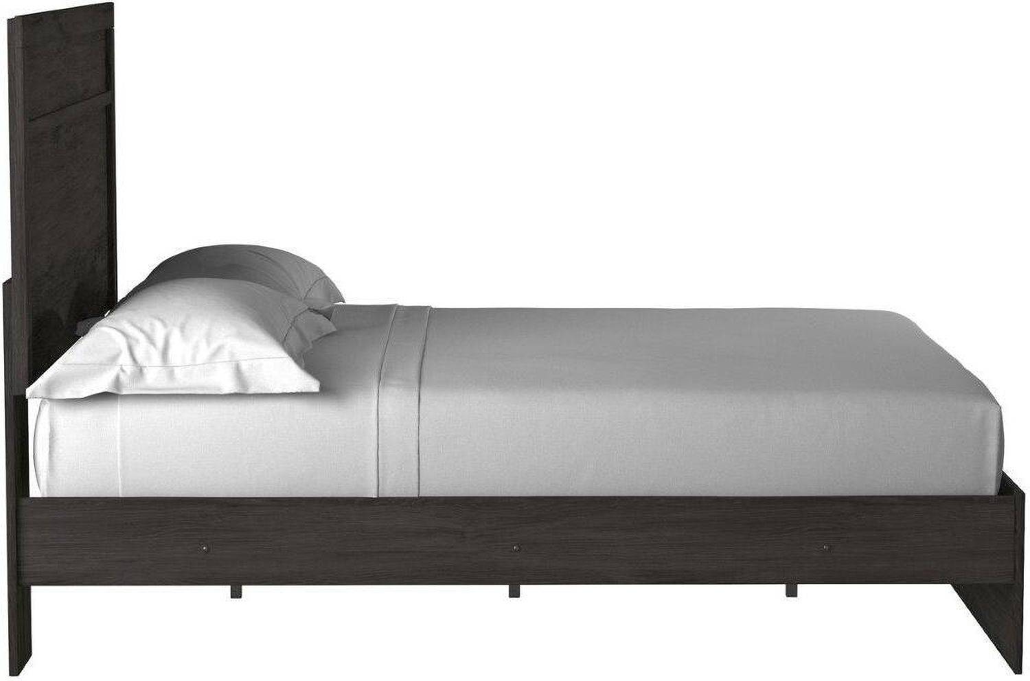 Belachime Black Queen Panel Bed B2589B2