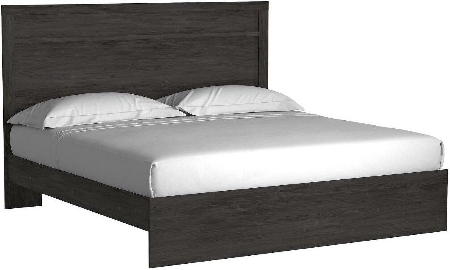 Belachime Black King Panel Bed B2589B4