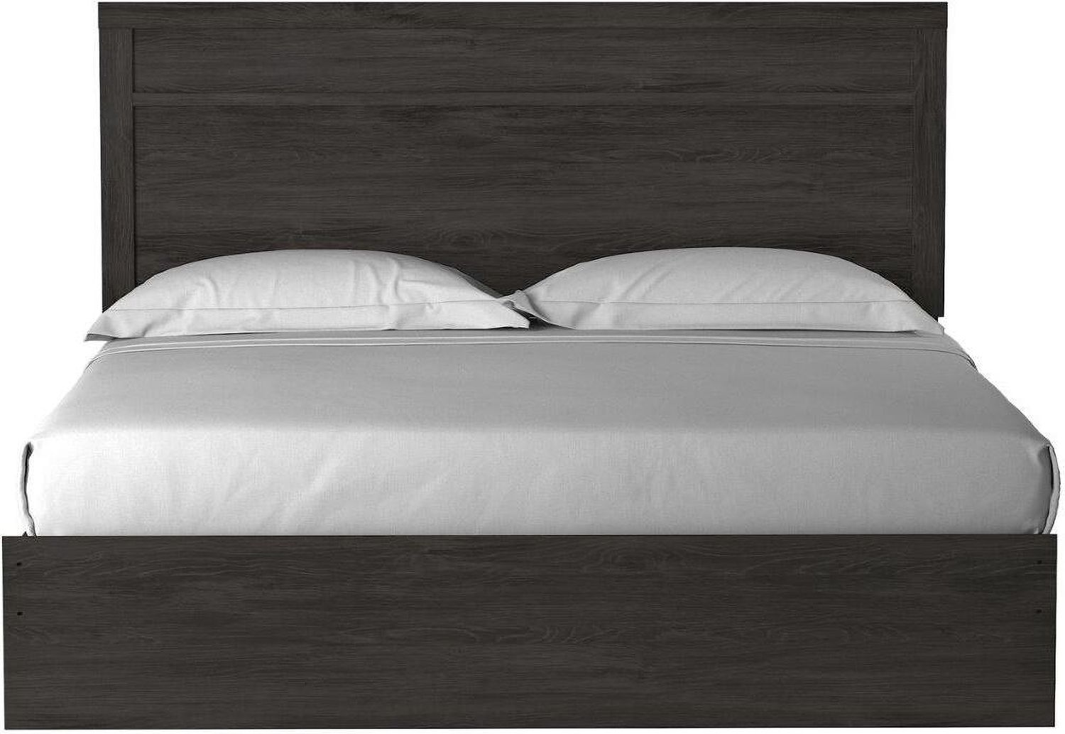 Belachime Black King Panel Bed B2589B4