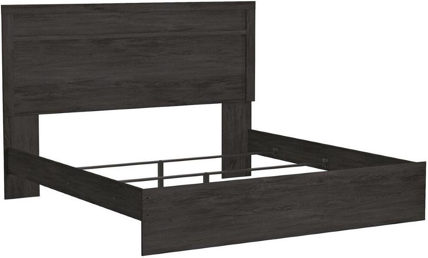 Belachime Black King Panel Bed B2589B4