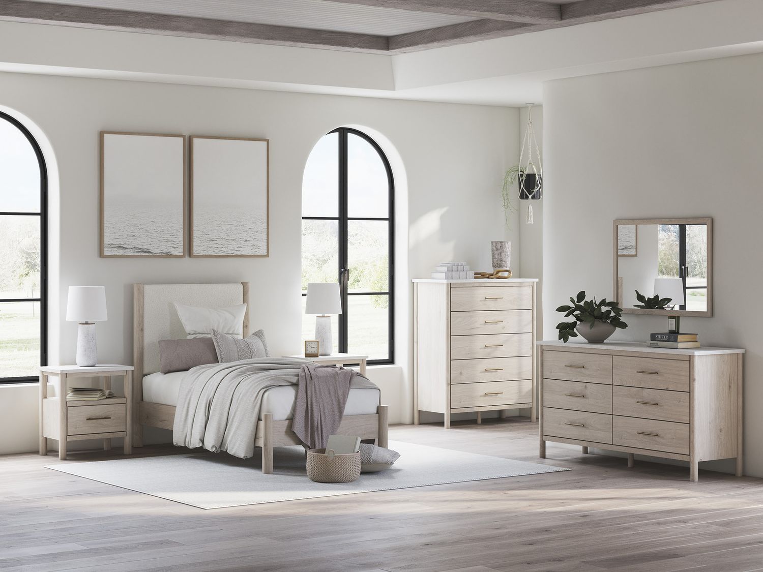 Cadmori Dresser In Two-tone B2615231