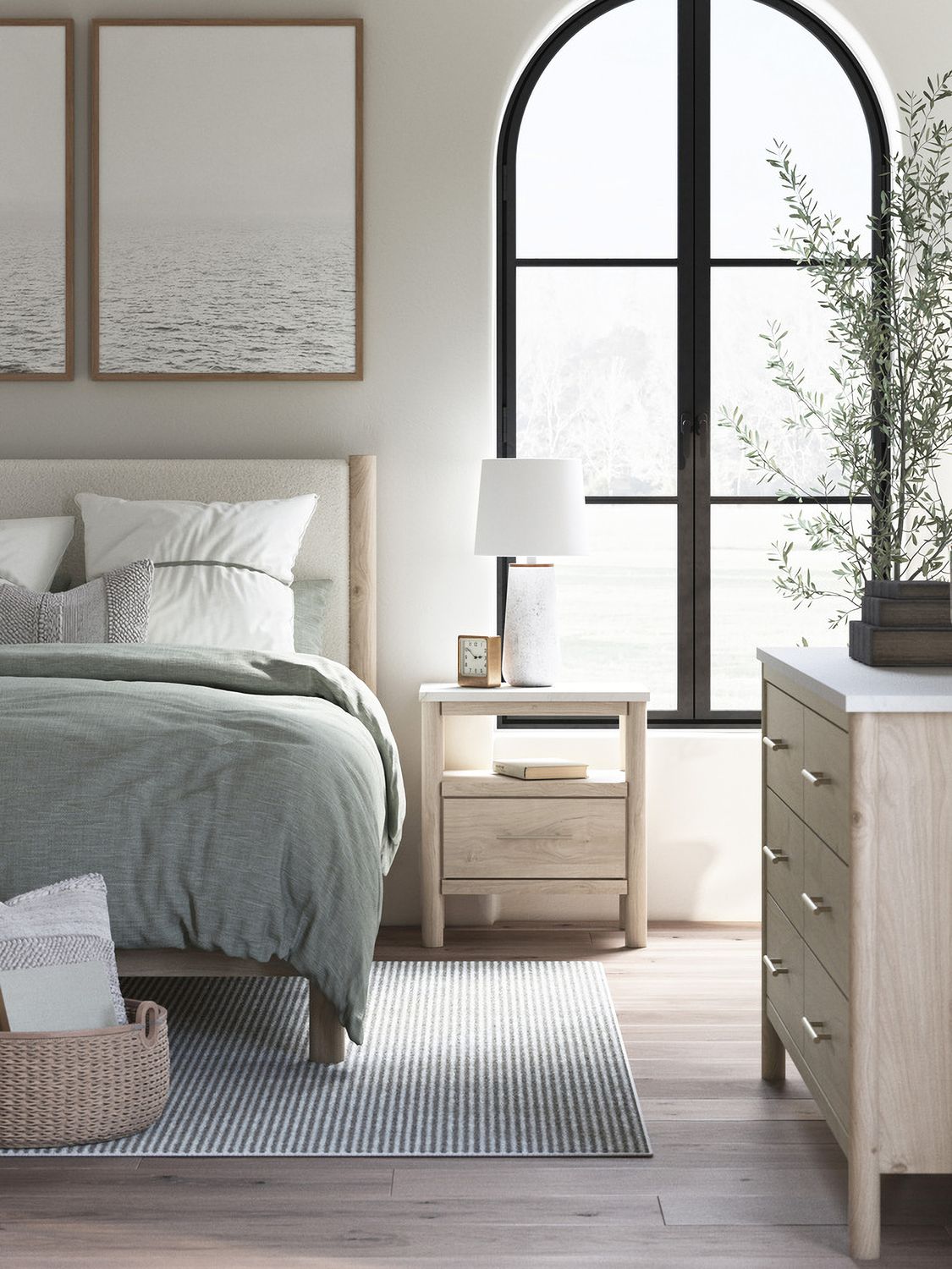 Cadmori Dresser In Two-tone B2615231