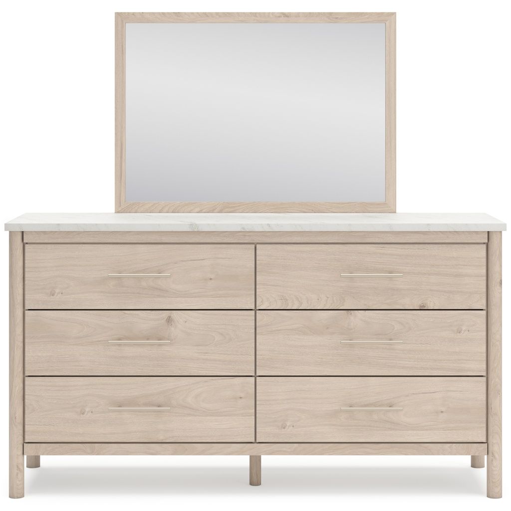Cadmori Bedroom Mirror In Tan B261536