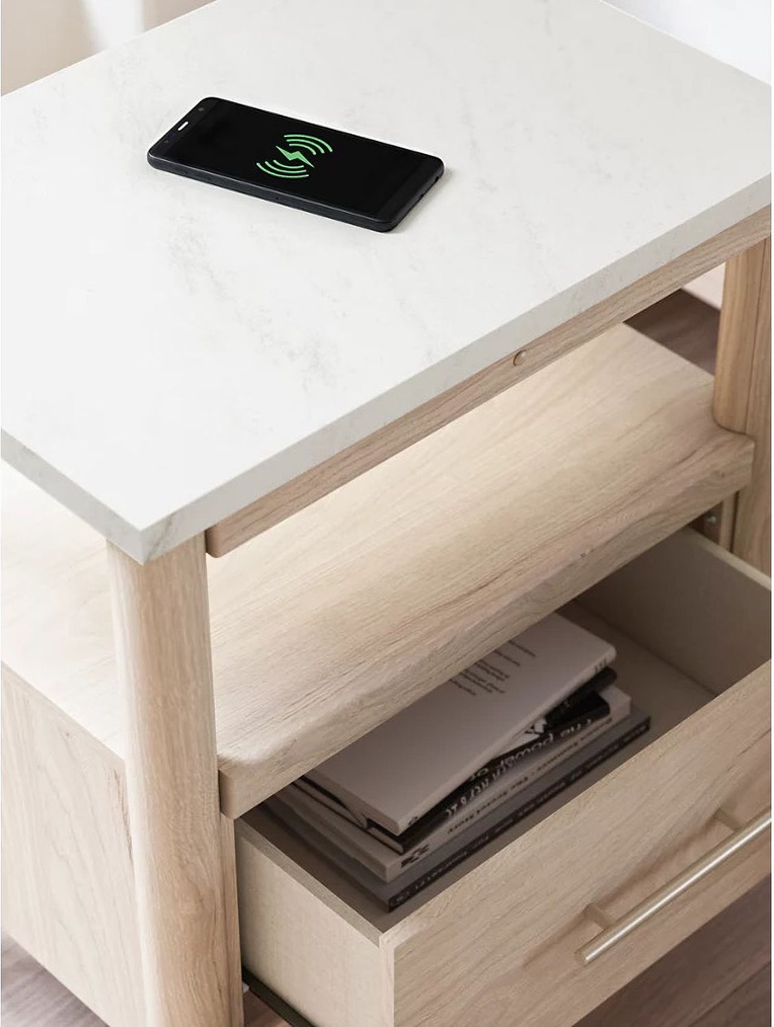 Cadmori Nightstand In Two-tone B261591