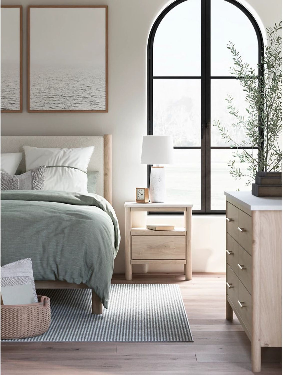 Cadmori Nightstand In Two-tone B261591
