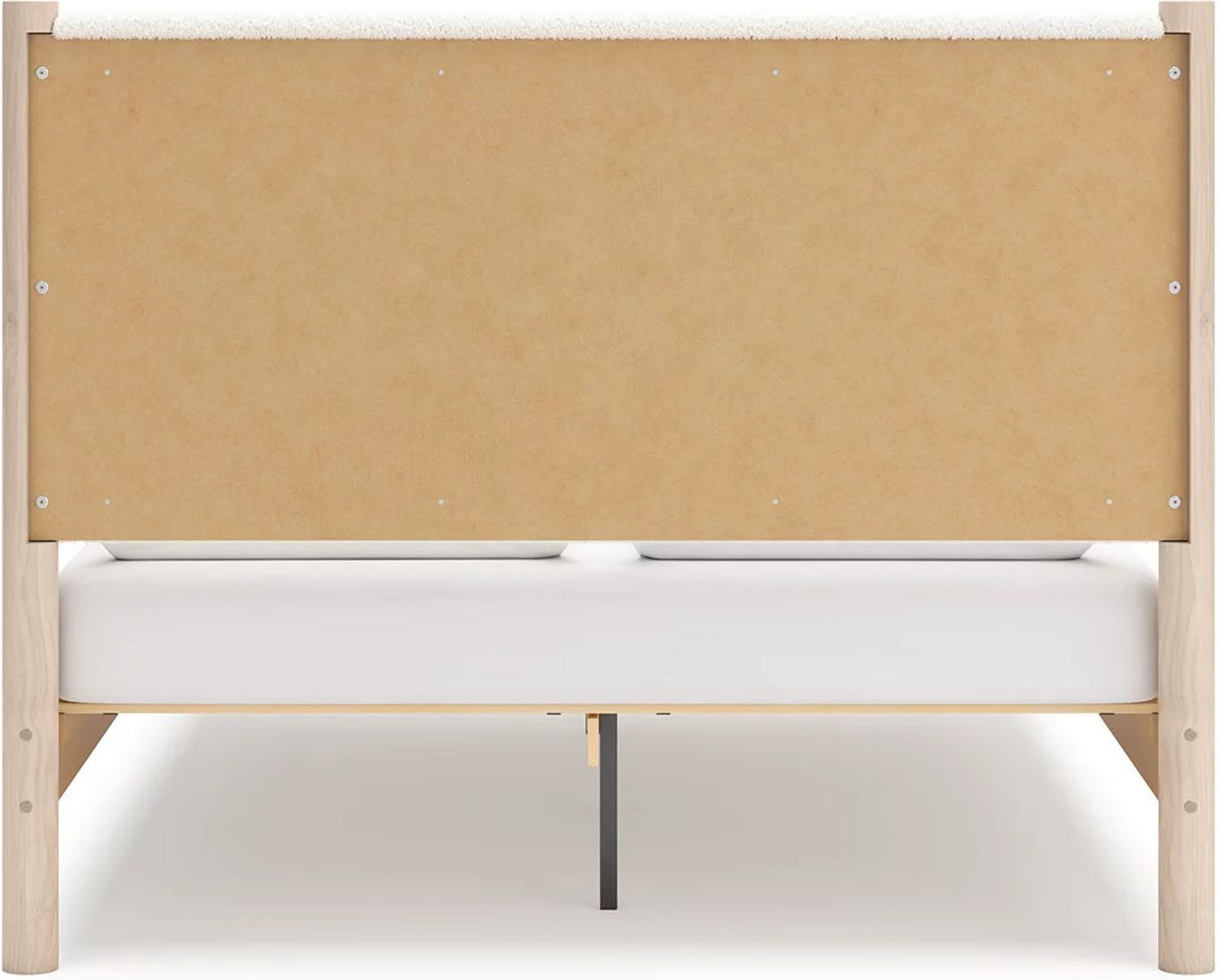 Cadmori Queen Upholstered Panel Bed In Two-tone B2615B4