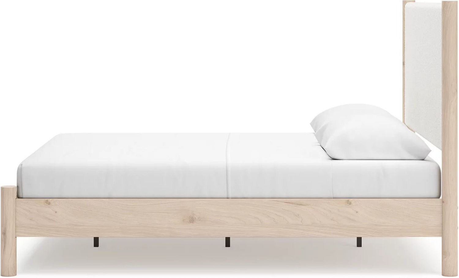 Cadmori Queen Upholstered Panel Bed In Two-tone B2615B4