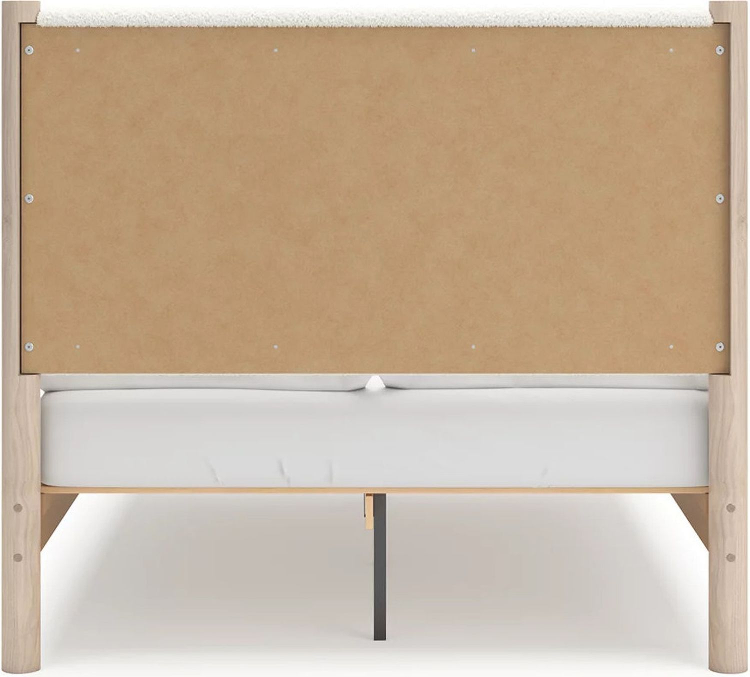 Cadmori Full Upholstered Panel Bed In Two-tone B2615B8