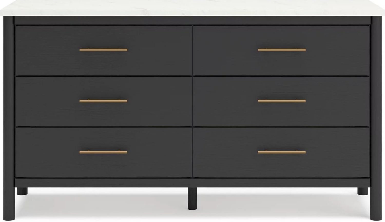 Cadmori Dresser In Black and White B2616231