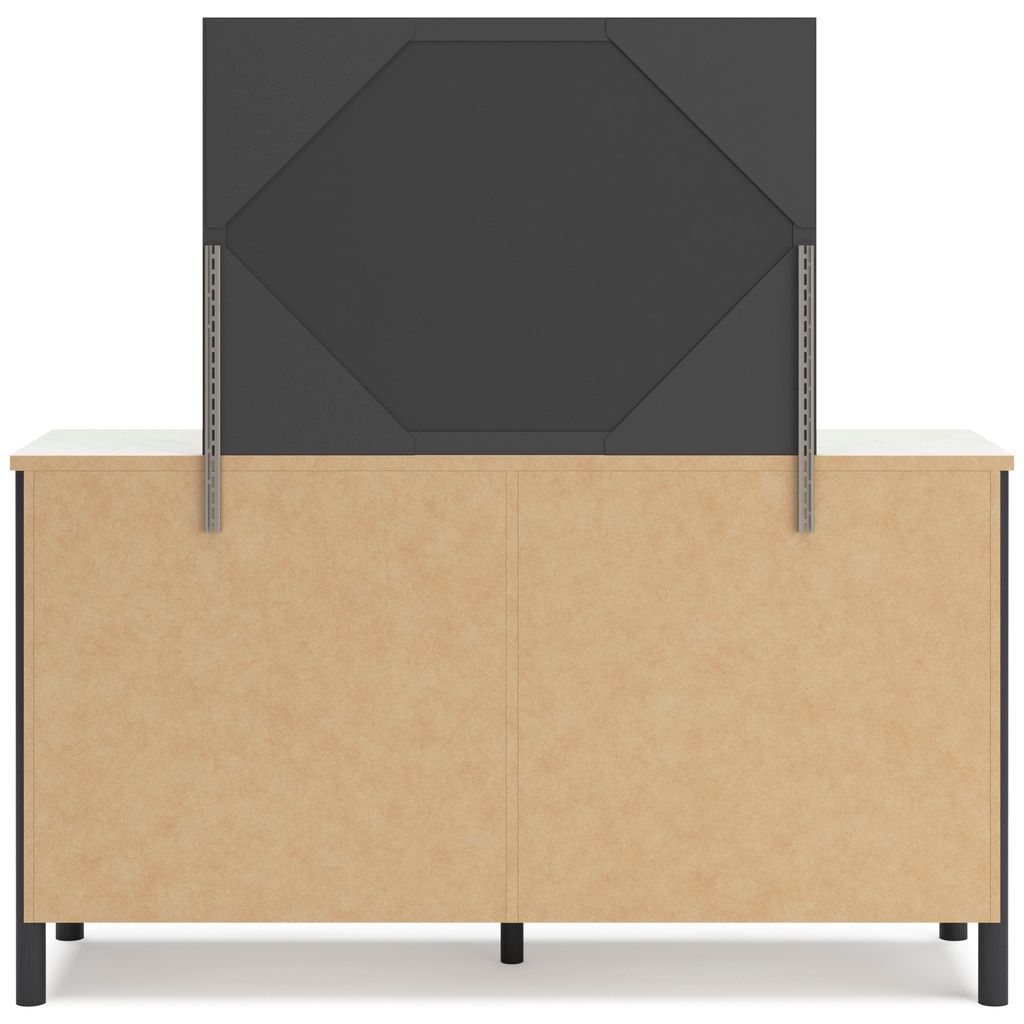 Cadmori Dresser In Black and White B2616231