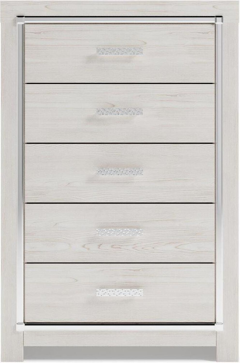 Altyra White Five Drawer Chest B264046