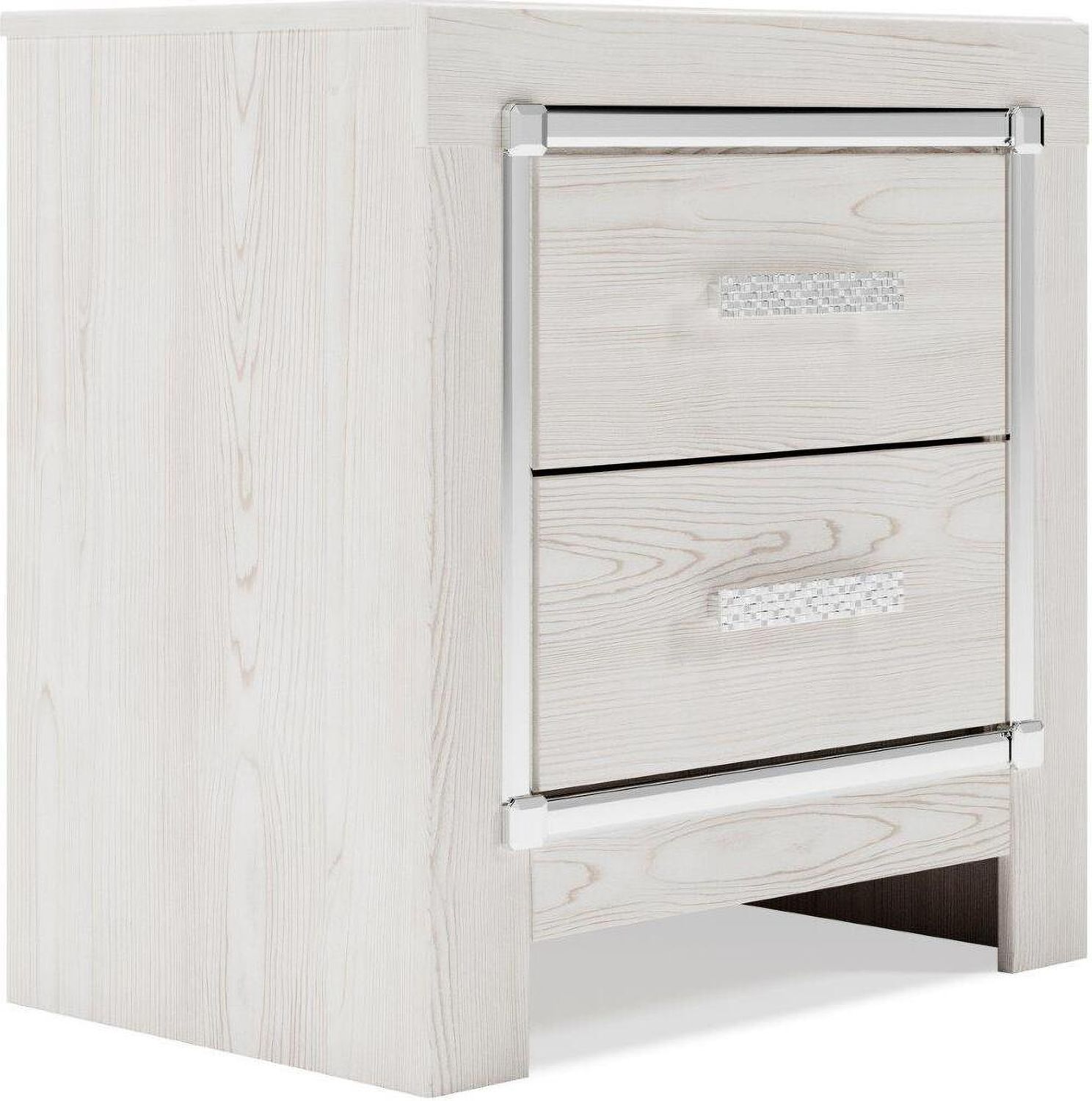 Altyra White Two Drawer Night Stand B264092