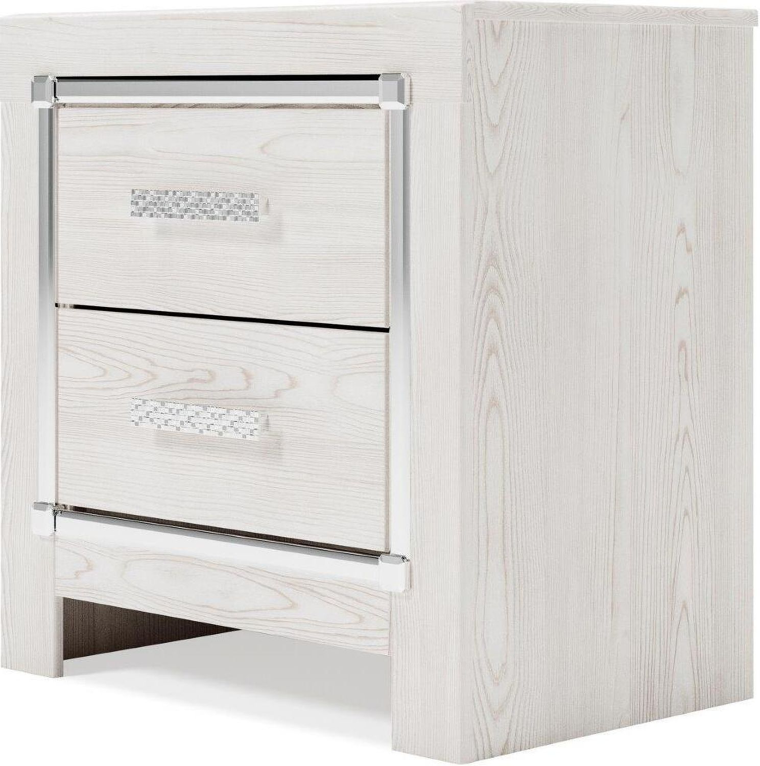 Altyra White Two Drawer Night Stand B264092