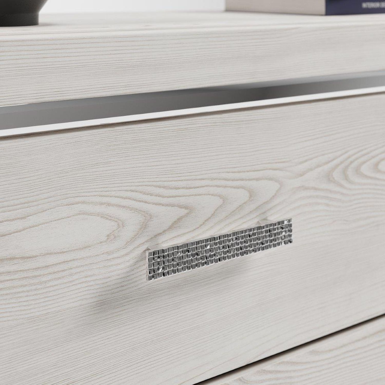 Altyra White Two Drawer Night Stand B264092