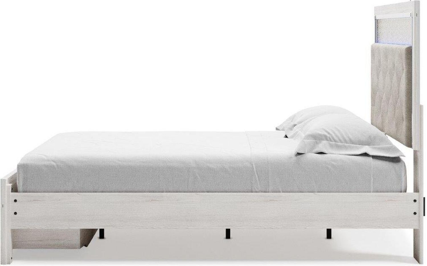 Altyra White Queen Storage Panel Bed B2640B17