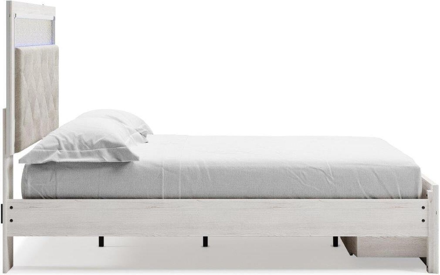 Altyra White Queen Storage Panel Bed B2640B17