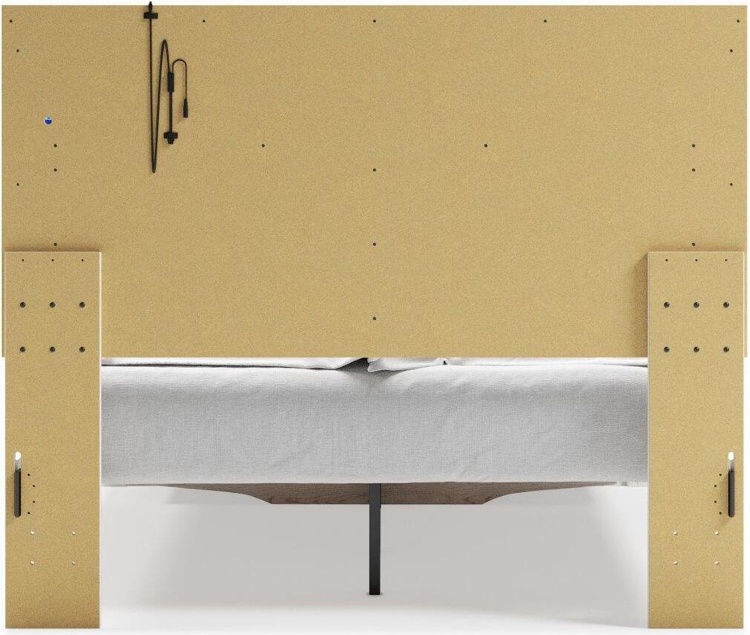 Altyra White Queen Storage Panel Bed B2640B17