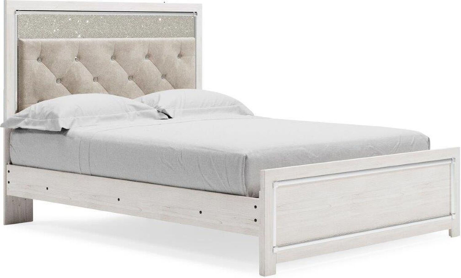 Altyra White Queen Panel Bed B2640B2